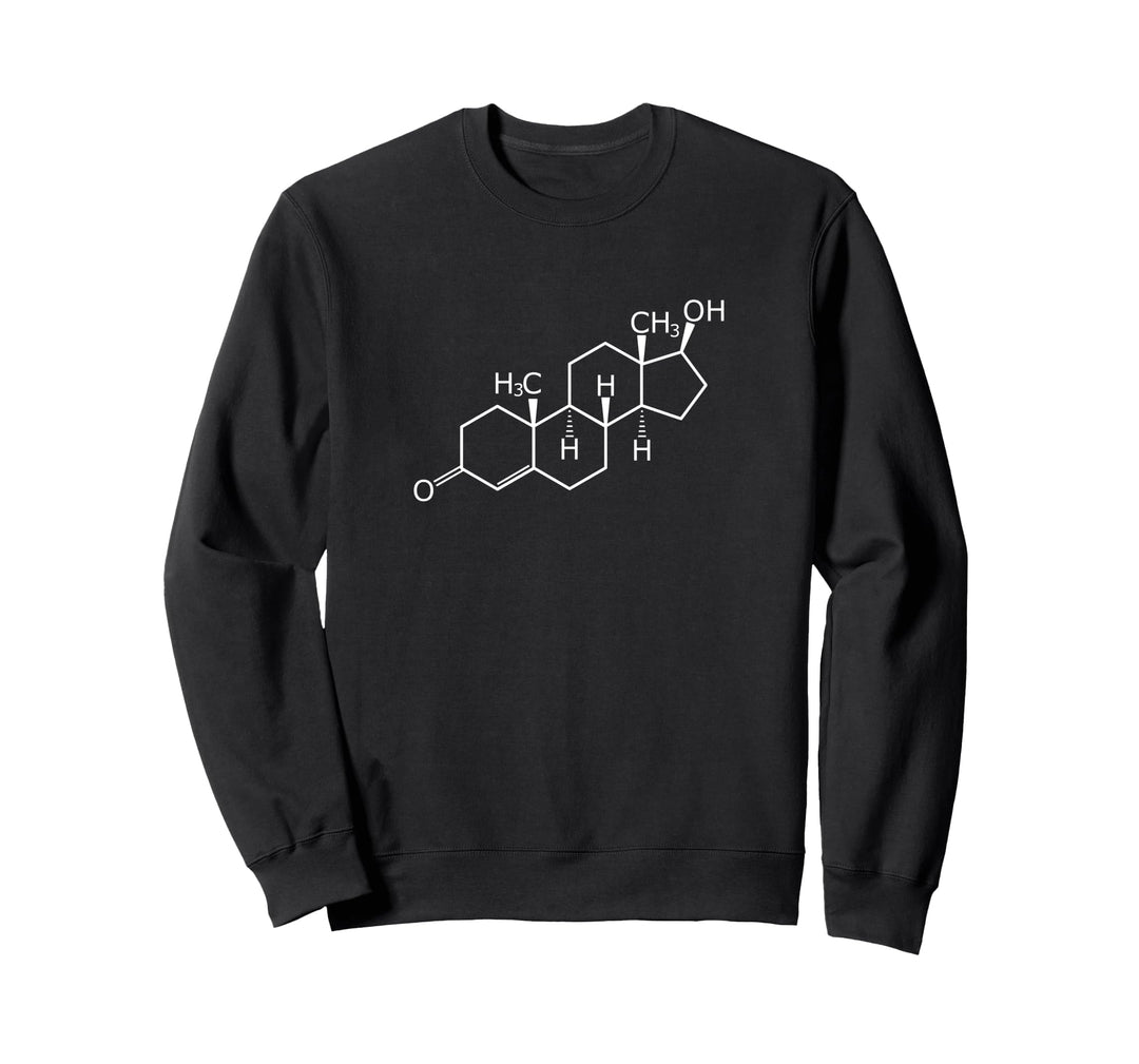 Testosteron Strukturformel Sweatshirt