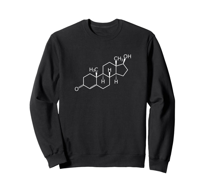 Testosteron Strukturformel Sweatshirt