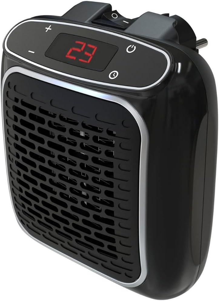 STARLYF Power Heater Elektrischer Wandheizer, Heizstrahler mit Thermo-Keramik-Technologie, Steckdose