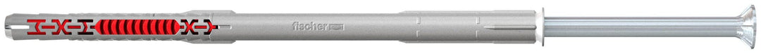 fischer DuoXpand 10 x 200 T, hochwertiger Universaldübel mit verzinkter Senkkopfschraube (50 Stk.),