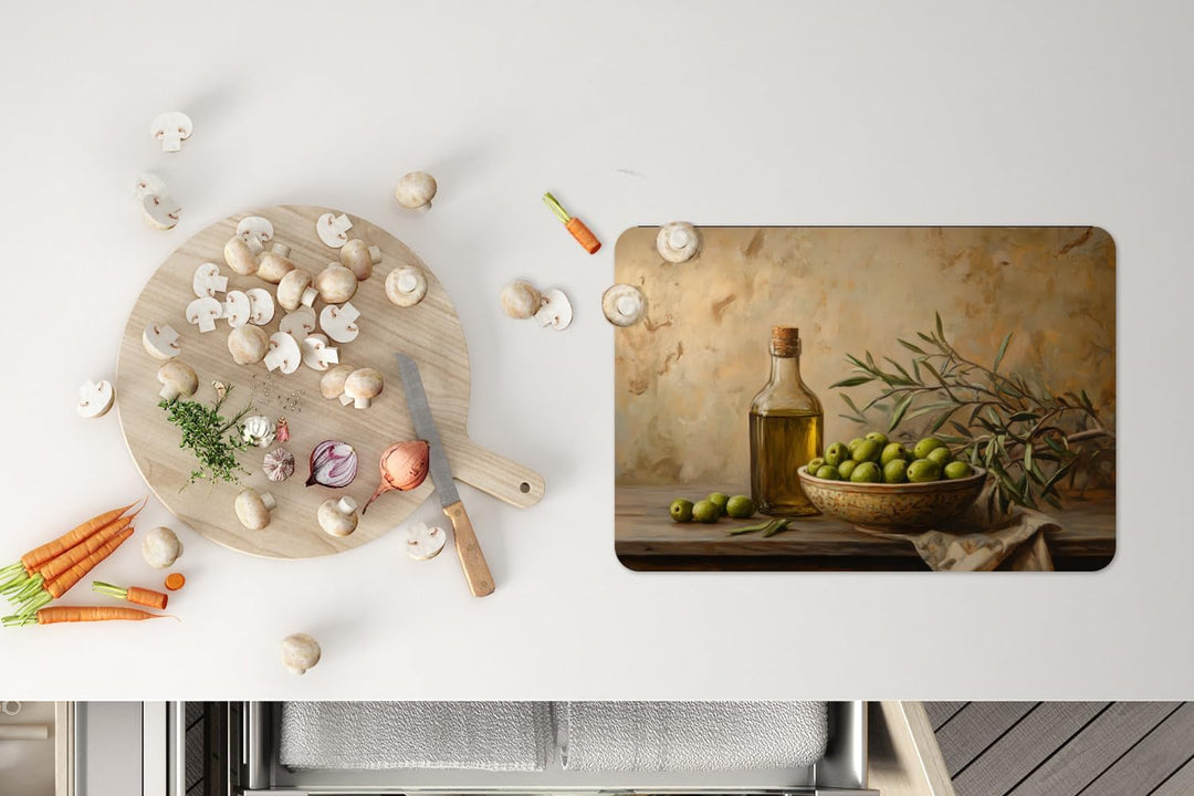 KitchenYeah© Platzsets Abwaschbar 6-Teilig 45x30 cm Tischsets Platzdeckchen Platzset Unterlage Tisch