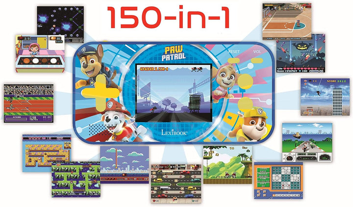 Lexibook JL2367PA Paw Patrol Helfer auf Vier Pfoten Chase Compact Cyber Arcade Tragbare Spielkonsole