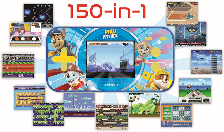 Lexibook JL2367PA Paw Patrol Helfer auf Vier Pfoten Chase Compact Cyber Arcade Tragbare Spielkonsole