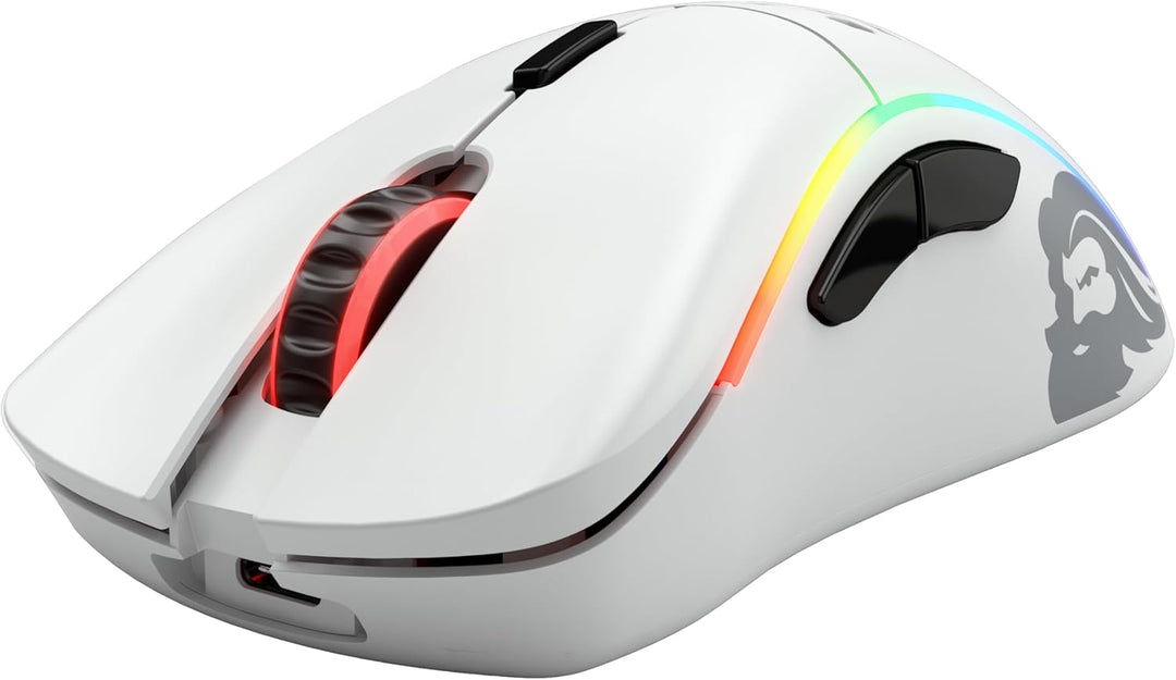 Glorious Gaming Model D Kabellose Gaming-Maus – superleichte 69g, verzögerungsfreie 2,4-GHz-Funkverb