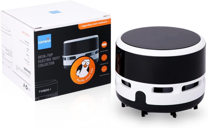 Mini Staubsauger,Tischstaubsauger,Mini Vacuum Cleaner,Tischsauger für Schreibtisch Gadgets,Schwarz,