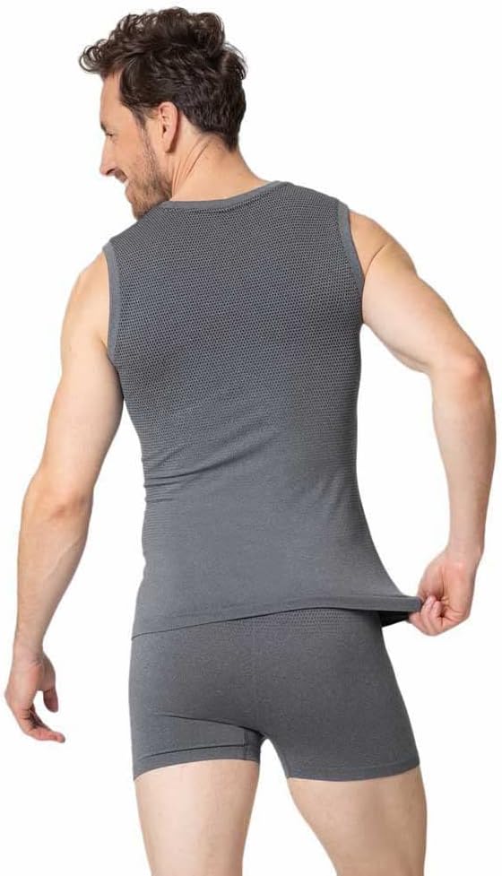 Odlo Funktionsshirt Damen Kurzarm Performance Light I Sportunterwäsche I Funktionsunterwäsche, Grey