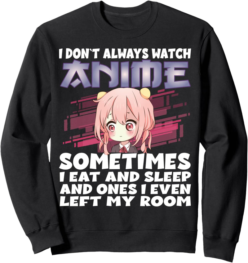 Watch Anime Girl Graphic Manga Anime Merch Japanisch Sweatshirt