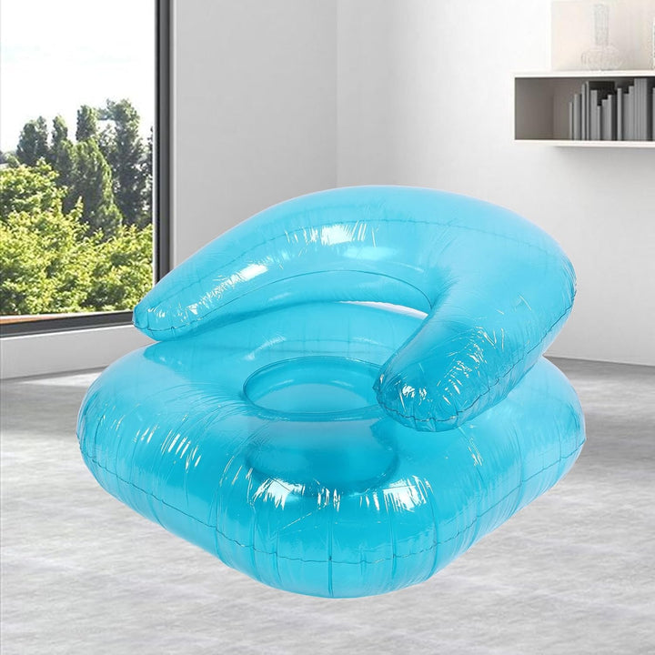 Transparenter Ergonomischer Blow -up -Stuhl, Verbesserung des Wohnraums Einzigartiger Aufblasbarer S