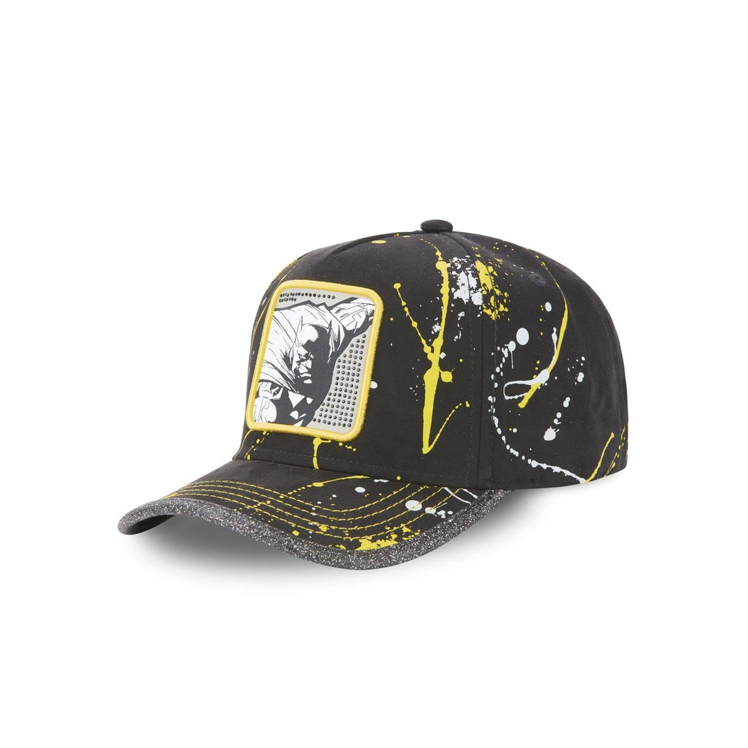 Capslab Batman Black Yellow Strapback Cap Einheitsgrösse Strapback-Batman-Black-#29132, Einheitsgrös