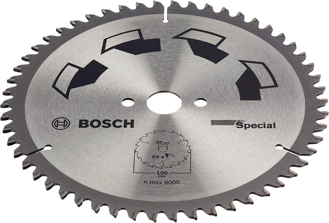 Bosch Accessories 1x Kreissägeblatt Special (Sägeblatt für Holz, Nichteisenmetalle, Kunststoffe, Ø 1