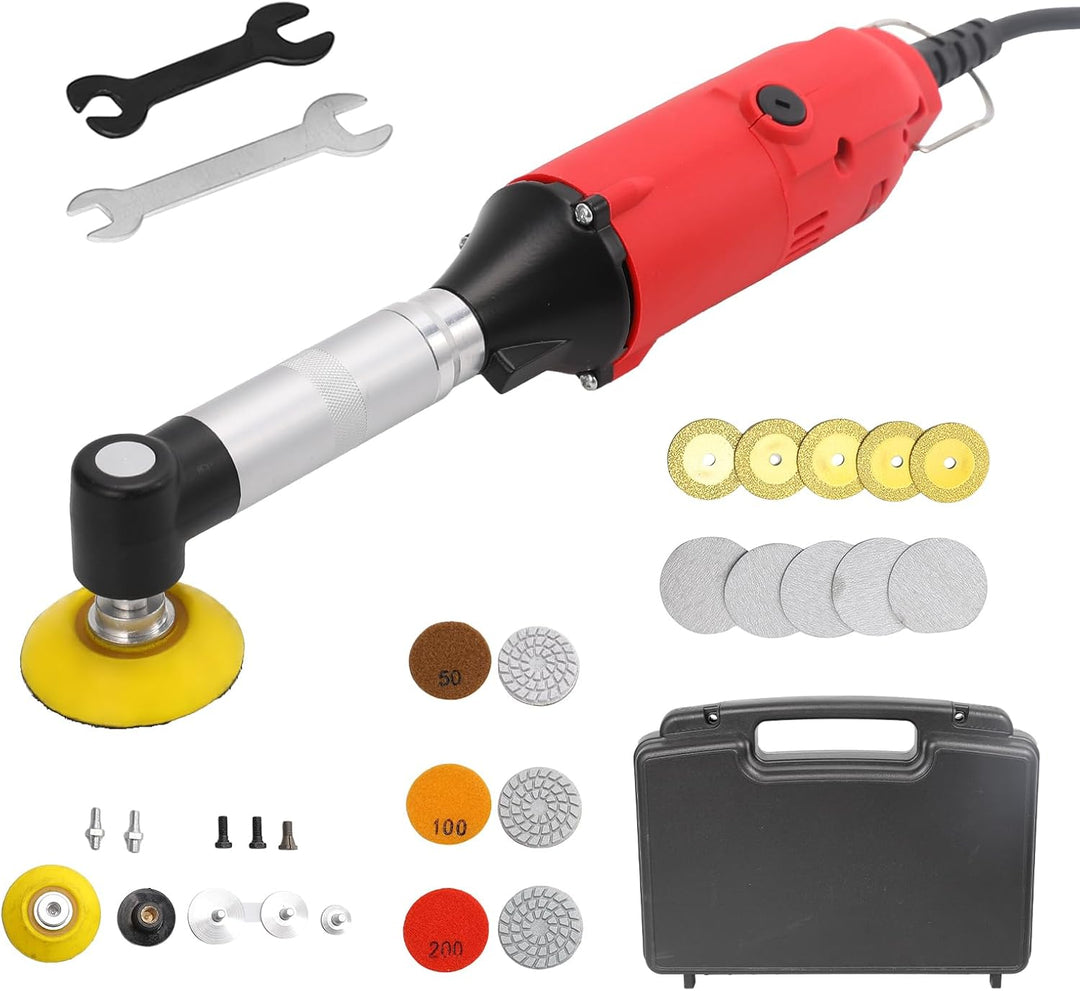 Elektrische Fliesenfugenreinigungsmaschine, 350W Schleiffugenreinigungs-Set, 90° Fliesenboden-Nahtöf