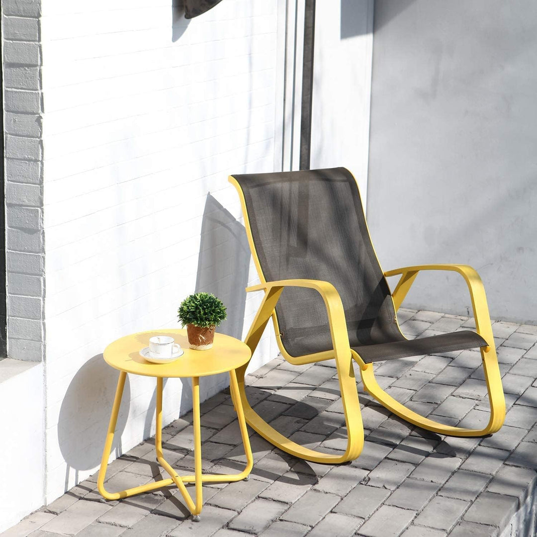 Grand Patio Beistelltisch, Verschiedenen FarbenKaffeetisch, Leicht, Stabil, Einfacher Aufbau, Kleine