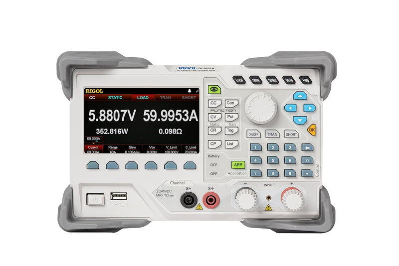 RIGOL DL3031A Programmierbare DC-Last, 1 CH, DC150 V/60 A, 350 W; Stromanstiegsgeschwindigkeit: 0,00