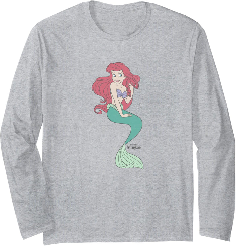 Disney The Little Mermaid Ariel Classic Portrait Langarmshirt