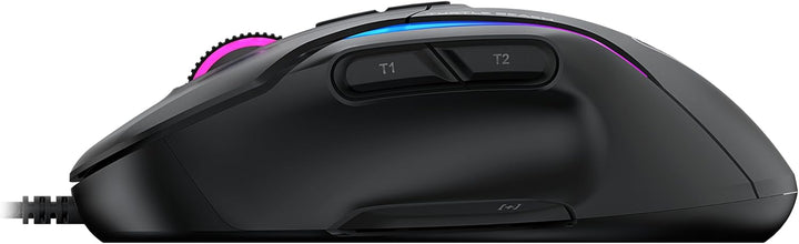 Turtle Beach Kone II – Ergonomische RGB-Gaming-Maus, 26K DPI Optischer Sensor, optische Schalter mit