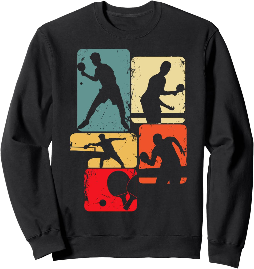 Tischtennis Ping Pong Kinder Jungen Männer Sweatshirt