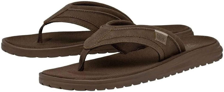 Hey Dude Herren Sami Flip Flops 41 EU Saddle, 41 EU Saddle