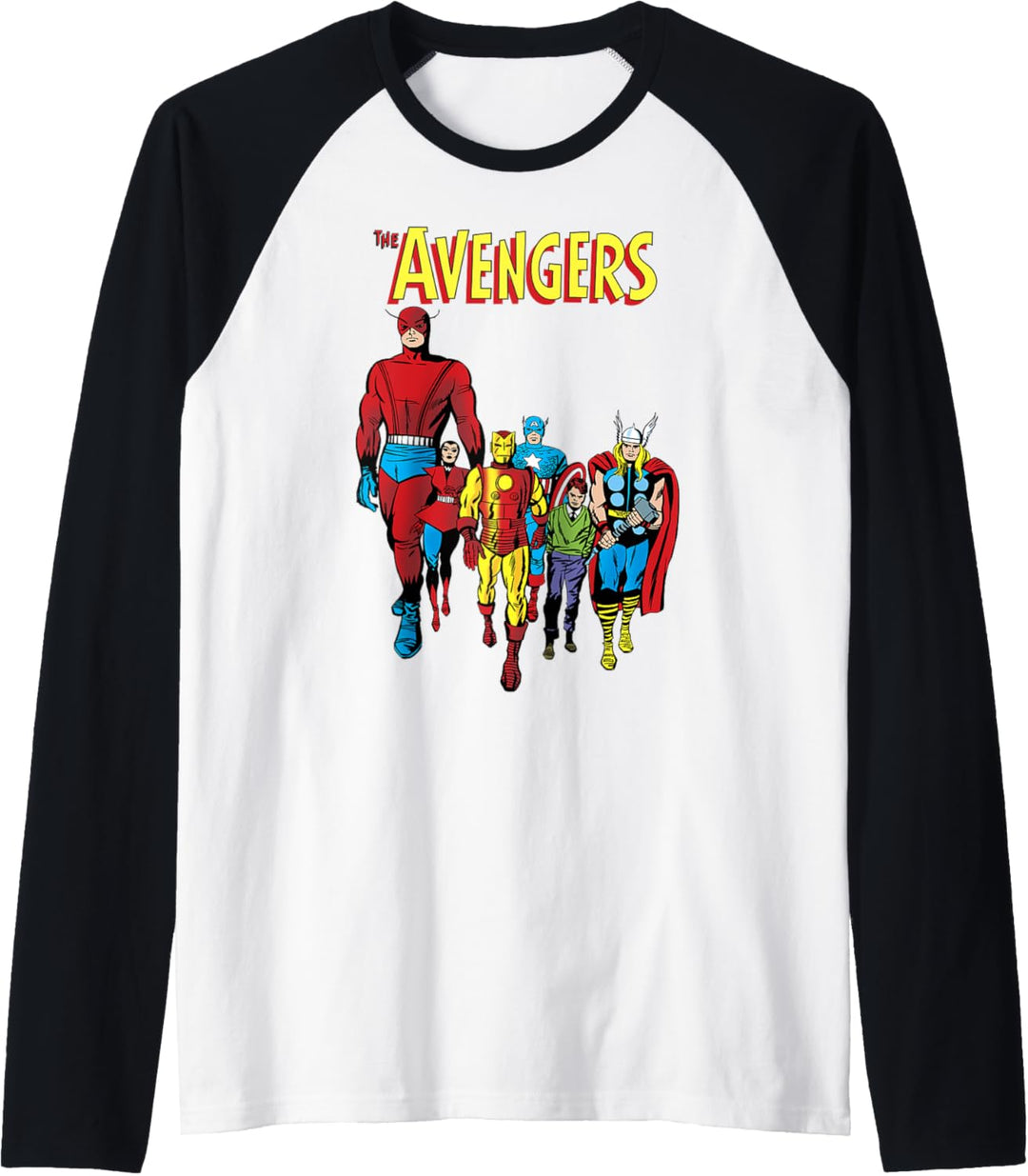 Marvel The Avengers Original Group Shot Raglan