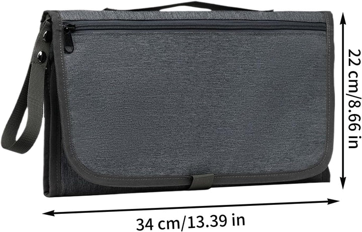 Wickeltasche Handtasche – wasserdicht mit Haken für Kinderwagen – Wickelunterlage mit Matratze, für