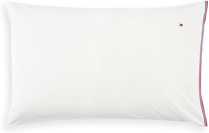 Tommy Hilfiger Bettwäsche Ribbon | White - 155 x 220