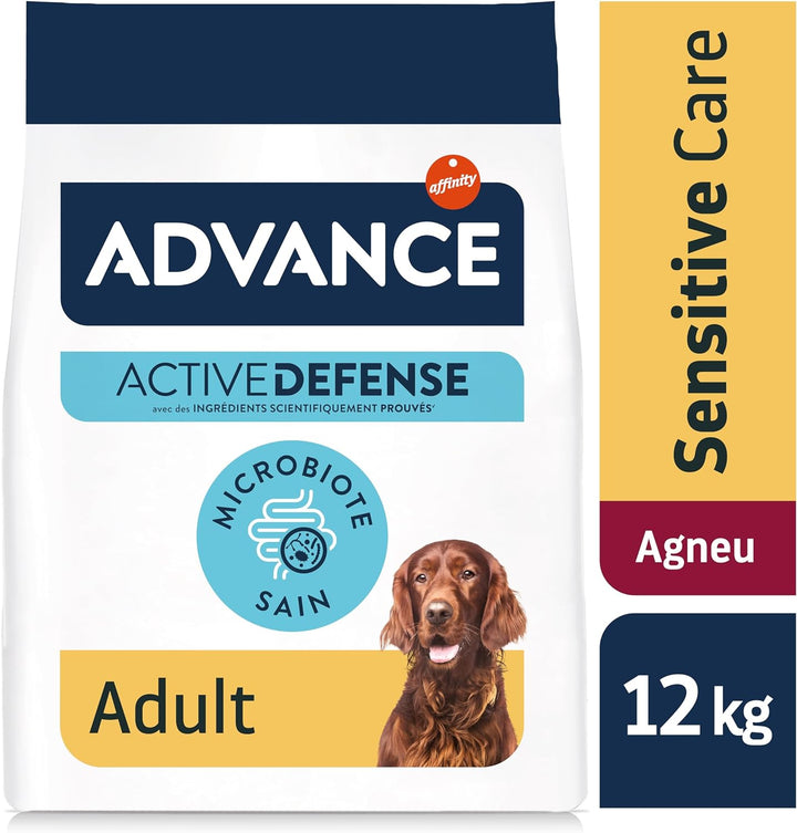 ADVANCE Lamm & Reis Hundefutter, 12kg, 1er Pack (1 x 12 kg), 12 kg