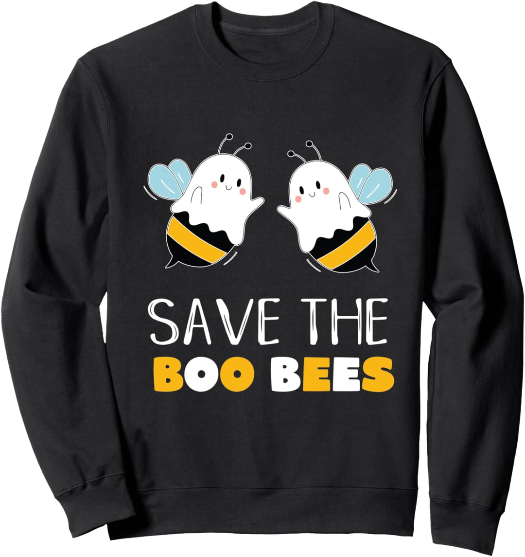Save The Boobees Halloween Brustkrebs-Bewusstseins-Kostüm Sweatshirt