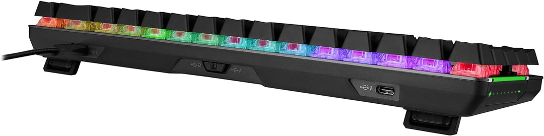 ASUS ROG Falchion Ace BLK RGB Gaming Tastatur (Deutsches Layout, 65% Formfaktor, Touch-Panel, mechan