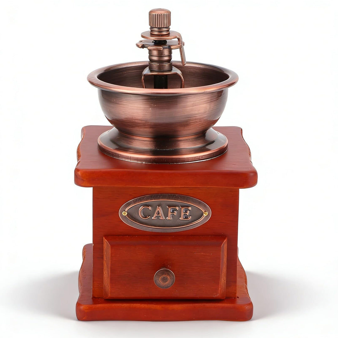 Manuelle Kaffeemühle Mini Retro One, Klassische Handkaffeemühle, Tolles, Kaffeebohnenmühle für den H