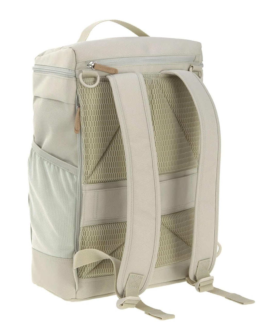 LÄSSIG Baby Wickelrucksack Wickeltasche Rucksack mit Wickelunterlage, Kinderwagenbefestigung, Flasch