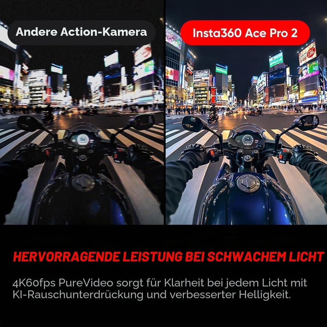 Insta360 Ace Pro 2-8K Action-Kamera mit Leica, Flaggschiff-Sensor der nächsten Generation und Dual-A