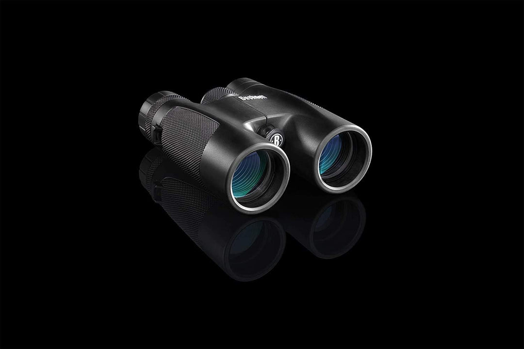 Bushnell Fernglas Powerview Mid Schwarz 10x42, Schwarz 10x42