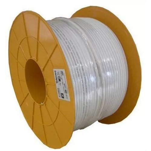 Televes sk2000 Hochgelechts-Koaxkabel, 1/4,6mm, 100m Spule weiss