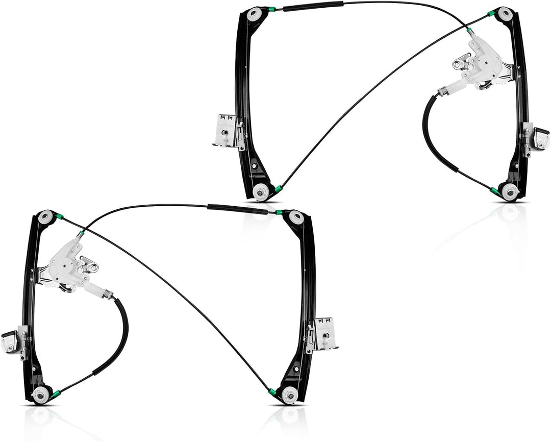 Frankberg 2X Fensterheber Vorne Links Rechts Kompatibel mit 3er Cabriolet 3er Coupe E46 1999-2006 51