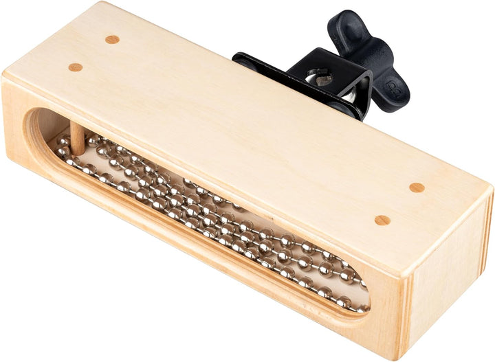 Meinl Percussion Wood Block Clap - Schlagzeugzubehör - Mit Halterung - Clap-Effekt - Baltische Birke