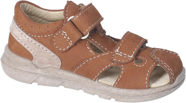 RICOSTA Mädchen und Jungen Kletthalbschuhe KASPI, Kinder Lauflernschuhe, Weite: Mittel, terracare, C