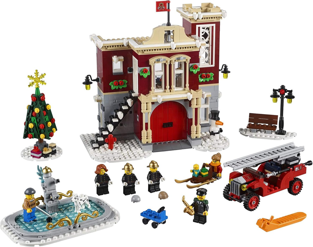 Lego Creator Expert Winter Village Fire Station 10263 Building Kit, New 2019