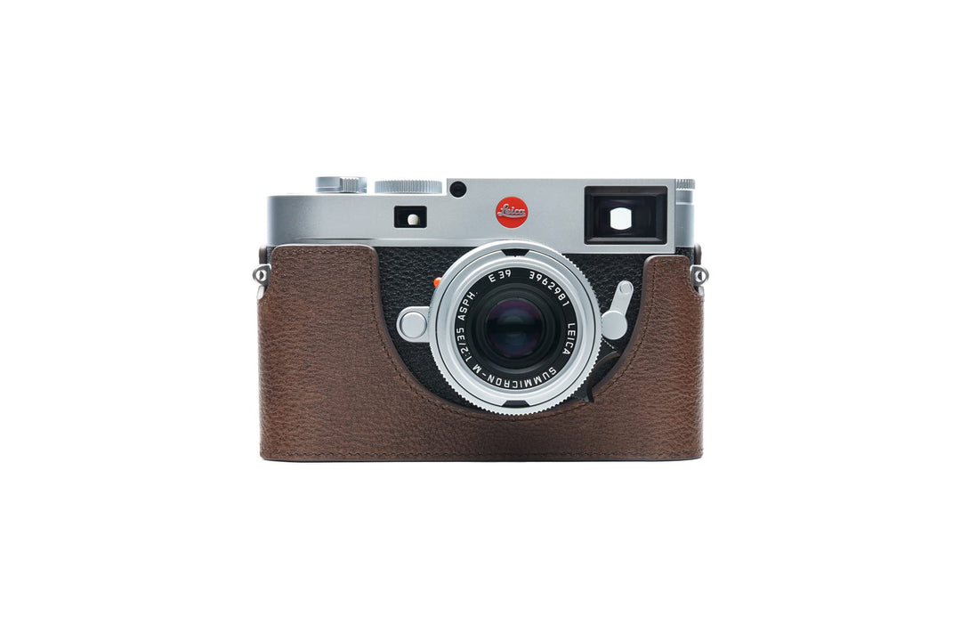 Für Leica M11 Kameratasche, handgefertigt, echtes Leder, halbe Kameratasche, Tasche für Leica M11 Ka