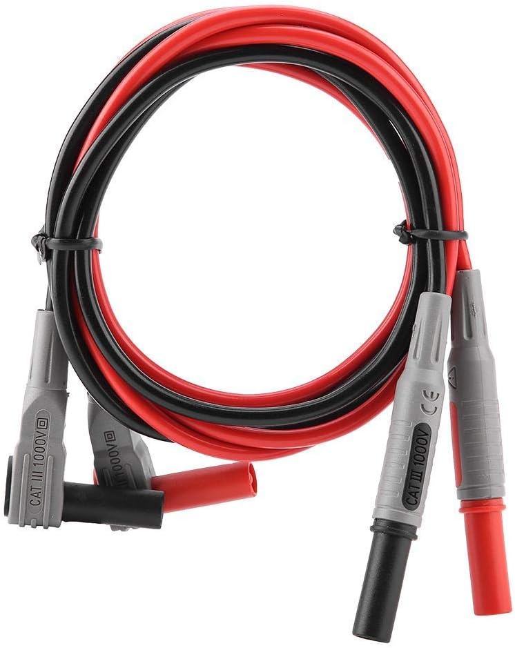 24Pcs Messleitungen austauschbare Multimeter Zubehör Tester Set mit Krokodilklemmen