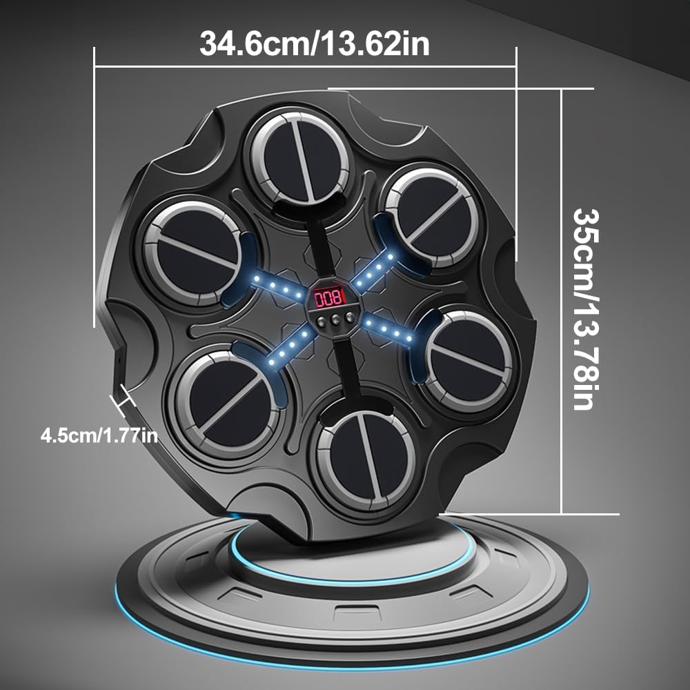 Boxing Machine Bluetooth Musik, Trefferzonen Handschuhe inklusive CD8818-2, CD8818-2