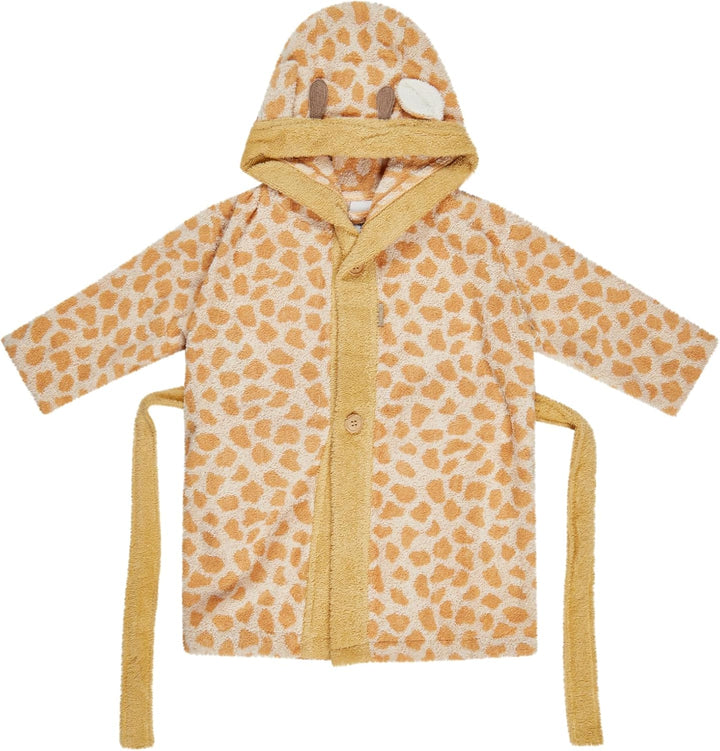 Sterntaler Unisex Kinder Bademantel Giraffe Kaya Baby- und Kinder Bademantel (1er Pack) 92 sand, 92
