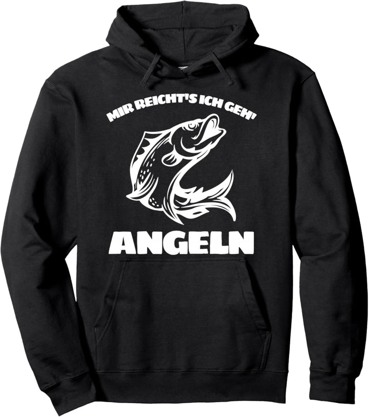 Ich geh Angeln! Lustiges Angel Fischen Fischer Angler Spruch Pullover Hoodie
