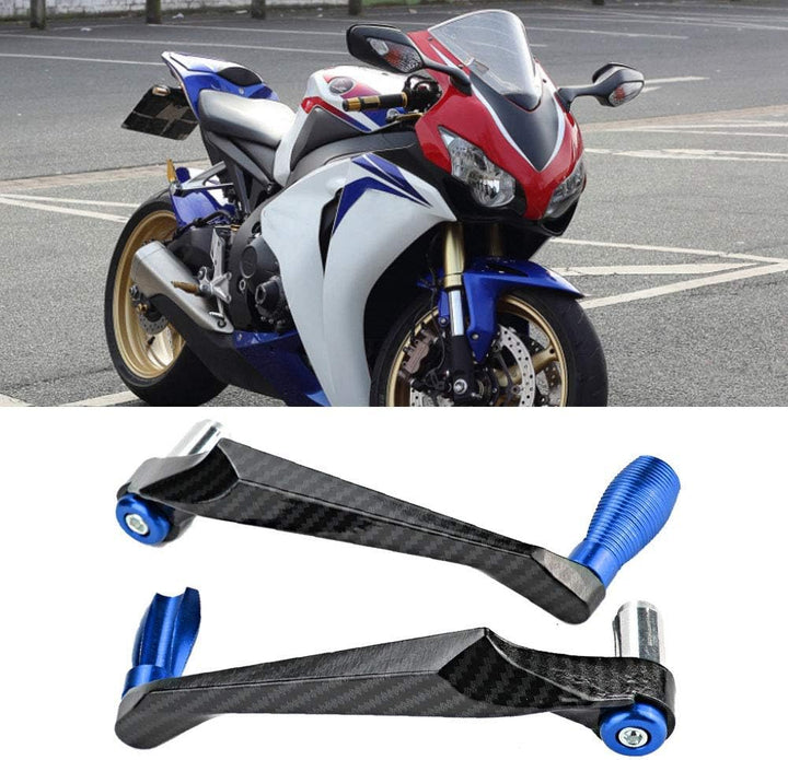 Hapivida Motorrad Lenker Schutz 7/8 Zoll 22 mm Universal Motorrad Hebelschützer CNC Aluminium Lenker