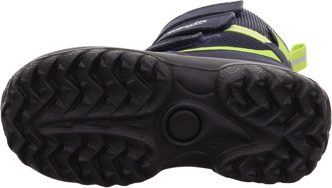 Superfit Jungen Snowcat Warm Gefütterte Gore-tex Schneestiefel 19 EU Weit Blau Grün 8000, 19 EU Weit
