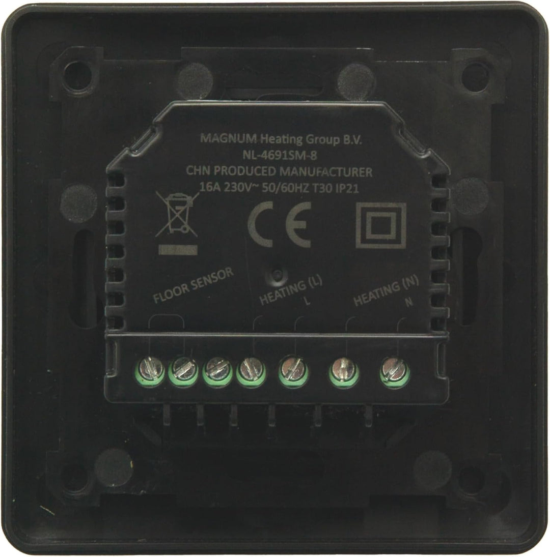 MRC WiFi Smart Thermostat/Raumregler mit Bodenfühler für Fussbodenheizung, Elektro-Heizung, Konvekto