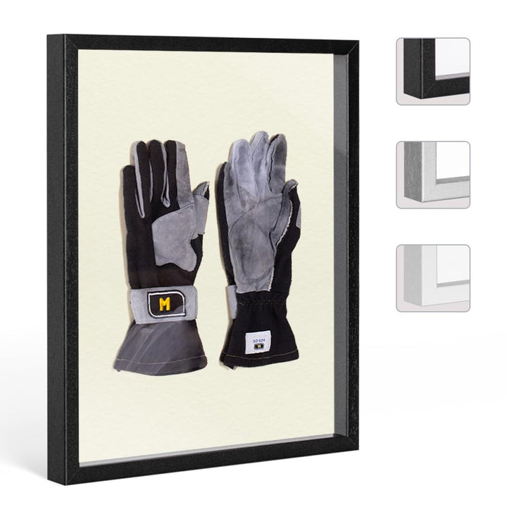 Bildershop-24 Objektrahmen Trikotrahmen Vario inkl. Bügel und Passepartout 40x60cm Schwarz (lackiert