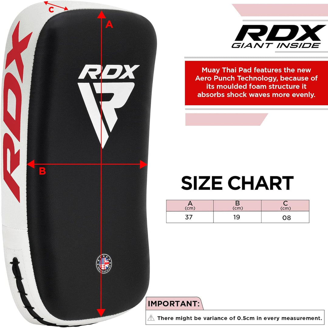 RDX Schlagkissen De Volcan Arm Pad/Schlagkissen Gebogen 1size Weiss, 1size Weiss