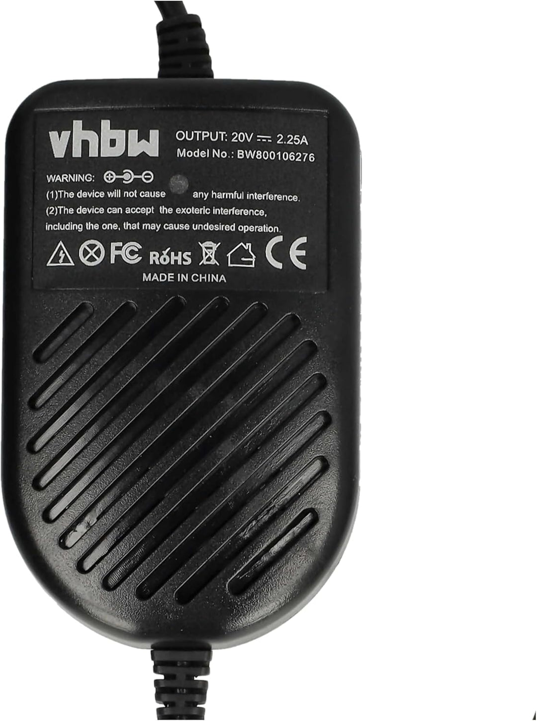 vhbw KFZ-Ladekabel kompatibel mit Lenovo ThinkPad T440P, T440s, T540p (Dual Core) Laptop, Notebook -