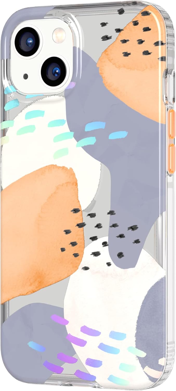 tech21 T21-9350 Evo Art Abstrakter Herbst für iPhone 13 - Schutzhülle mit exklusivem Artwork und 3,6