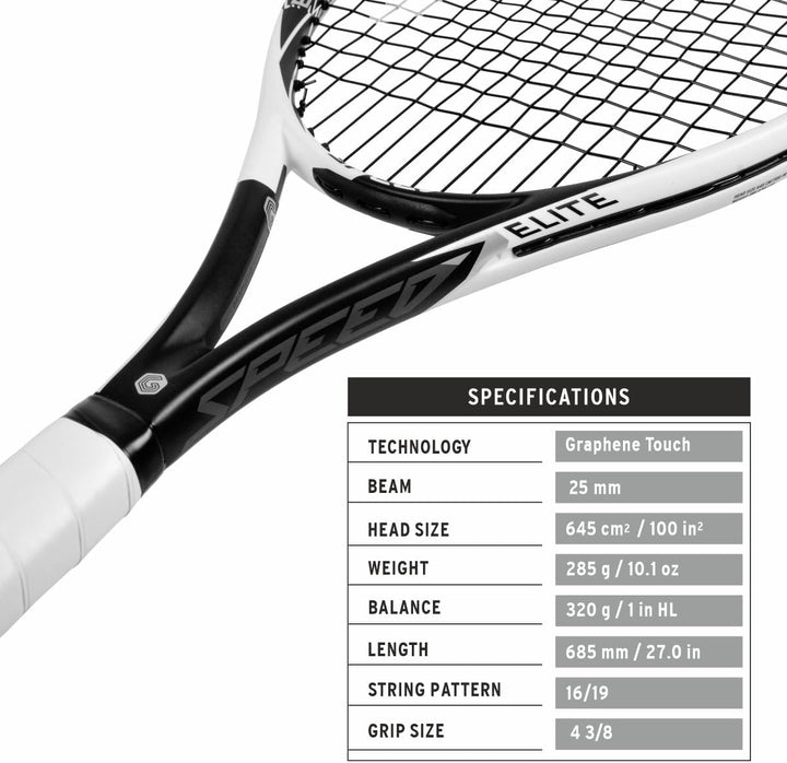 HEAD Graphene Touch Speed Elite Tennisschläger 3, 3