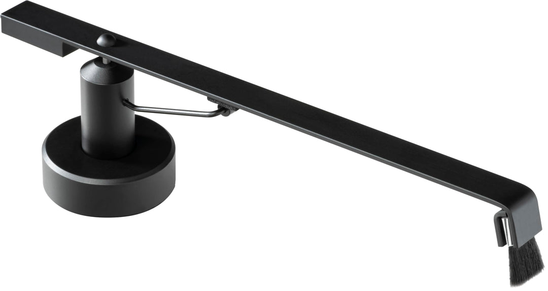 Pro-Ject Sweep It E Mitlaufbesen mit Naturhaarbürste (Schwarz), Schwarz